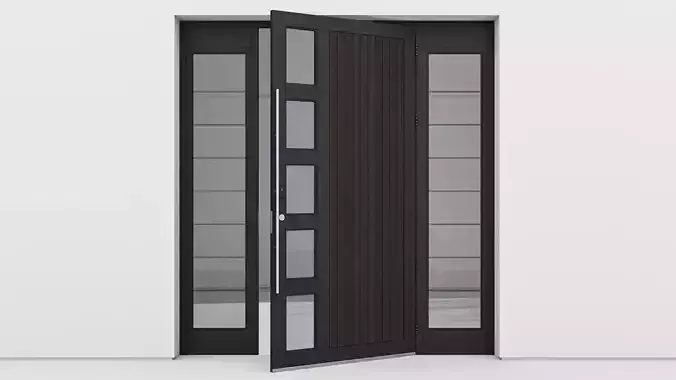 Aluminium door 68