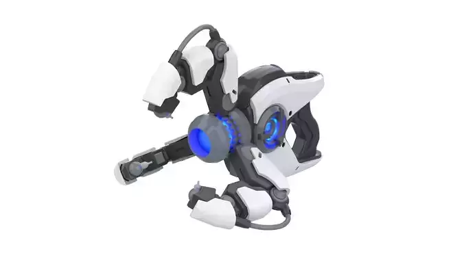  Symmetra Blaster - Overwatch - Printable 3d model - STL files 3D print model