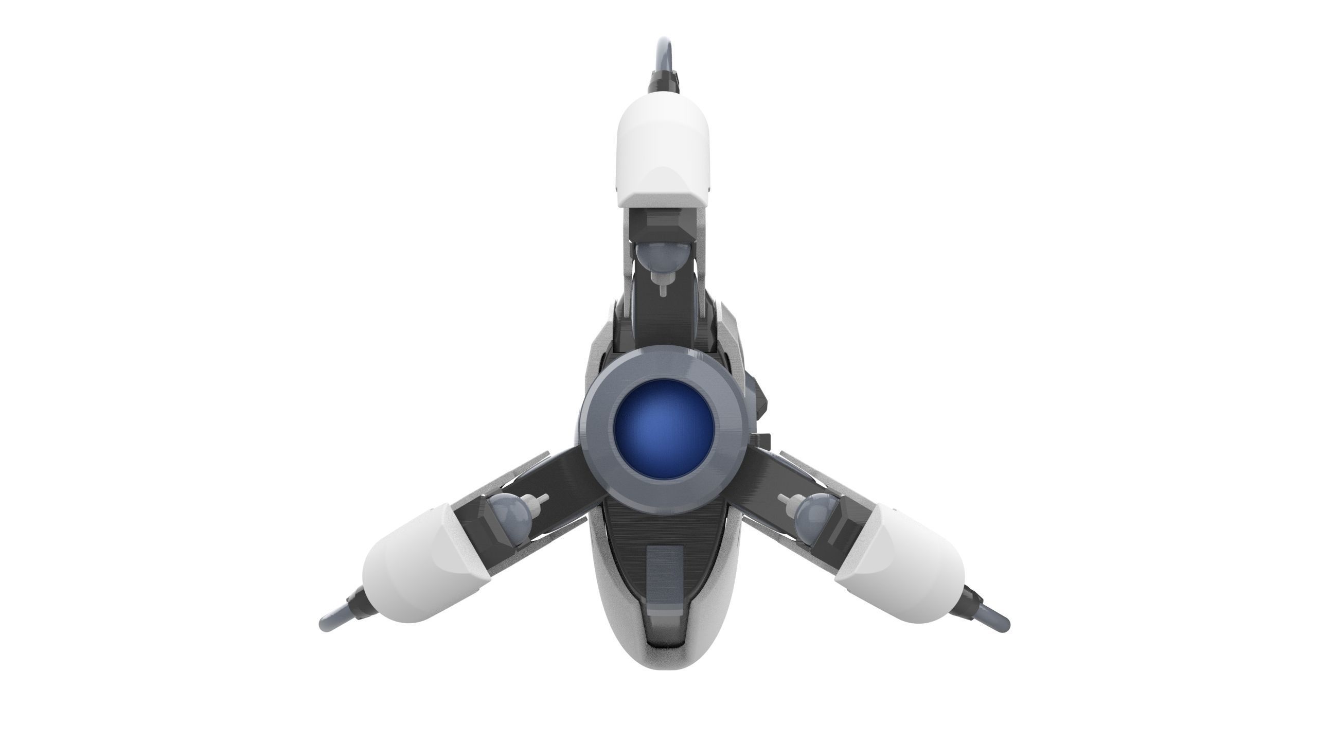 Symmetra Blaster - Overwatch - Printable 3d model - STL files 3D model ...