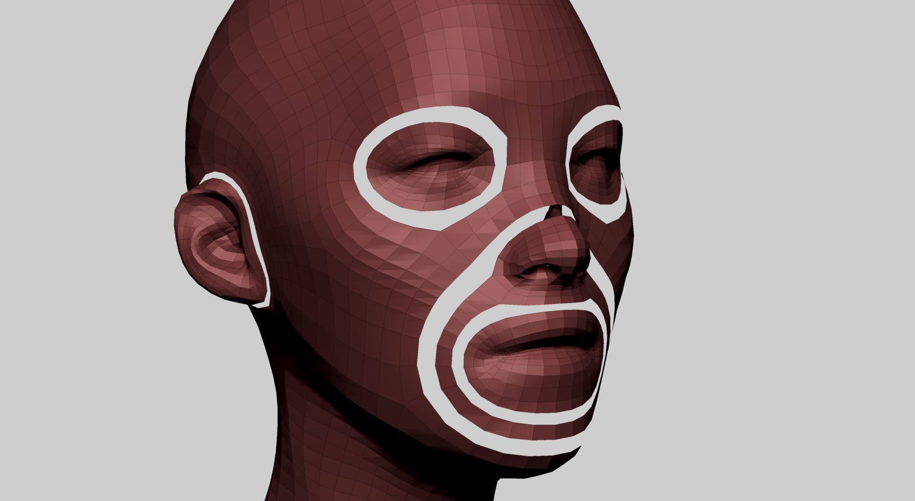 Female Anatomy Basemesh 3D model_15