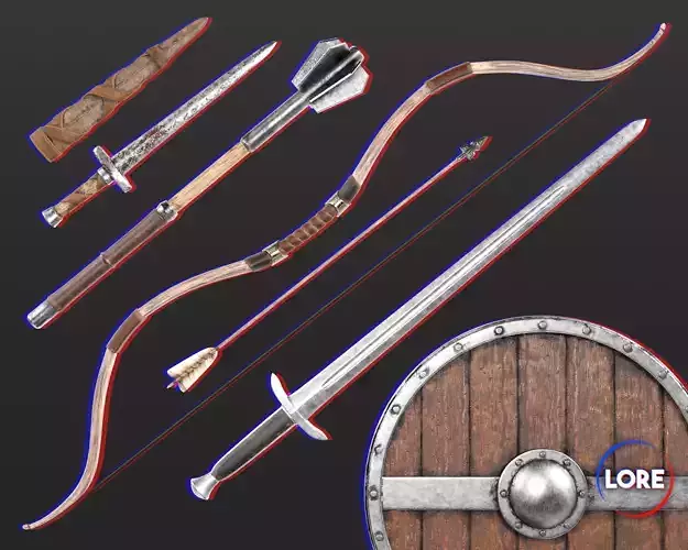 Medieval Collection Essential Weapons Variety 