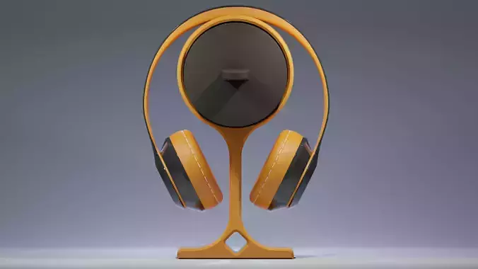 Headphones Stand 3D print model