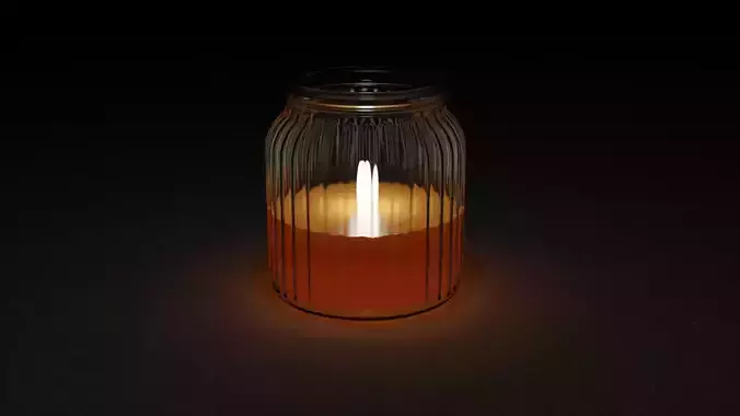 Candle in Glass