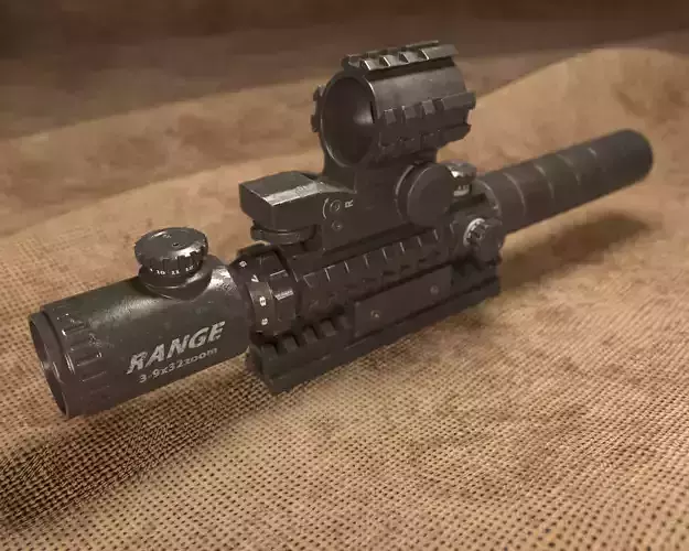 RangeFinder Rifle Scope