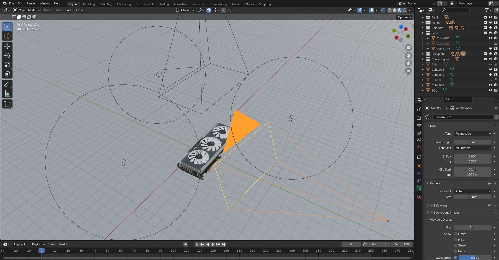 RTX 3070 ti Gigabyte Vision 8Go 3D model_17