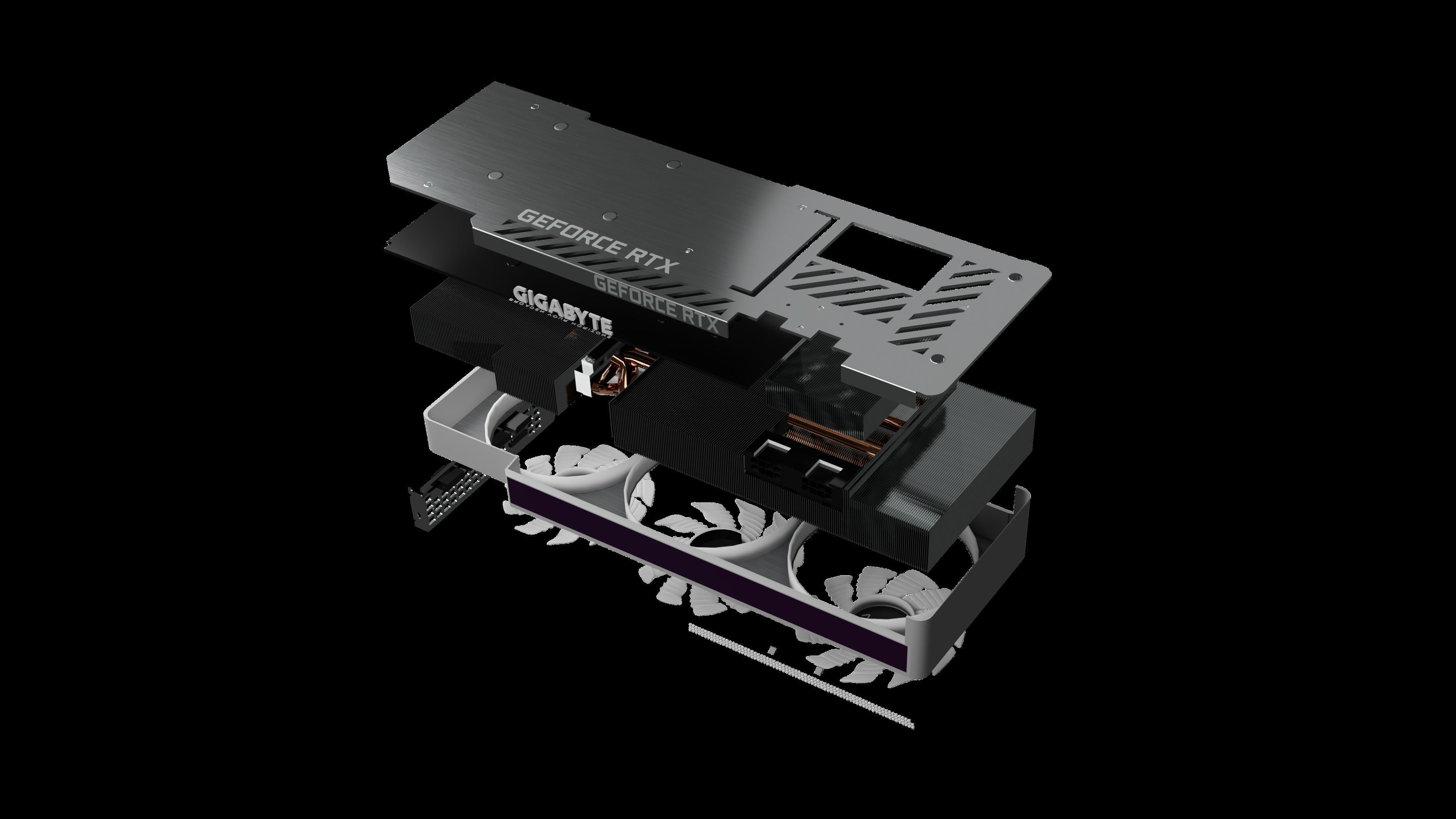 RTX 3070 ti Gigabyte Vision 8Go 3D model_13
