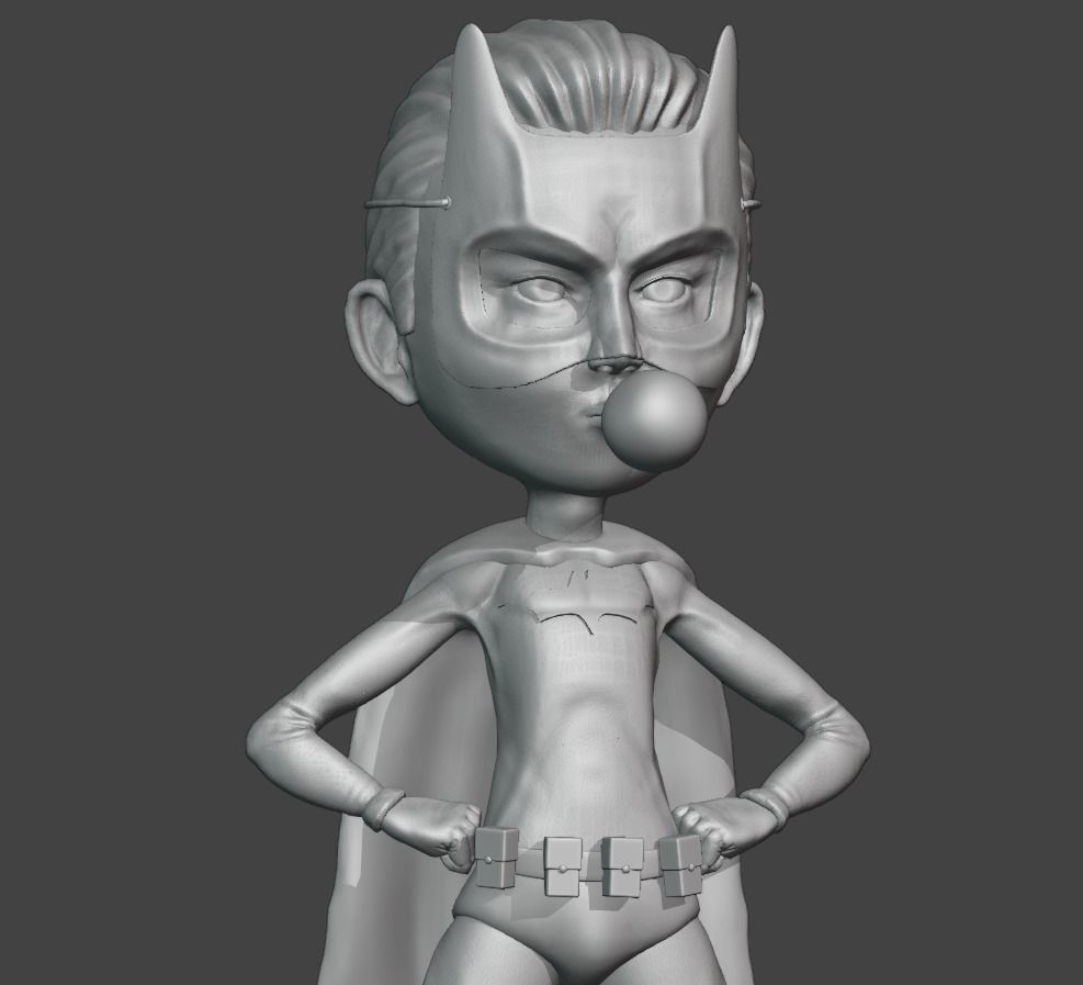 Batman Boy 3D print model_25