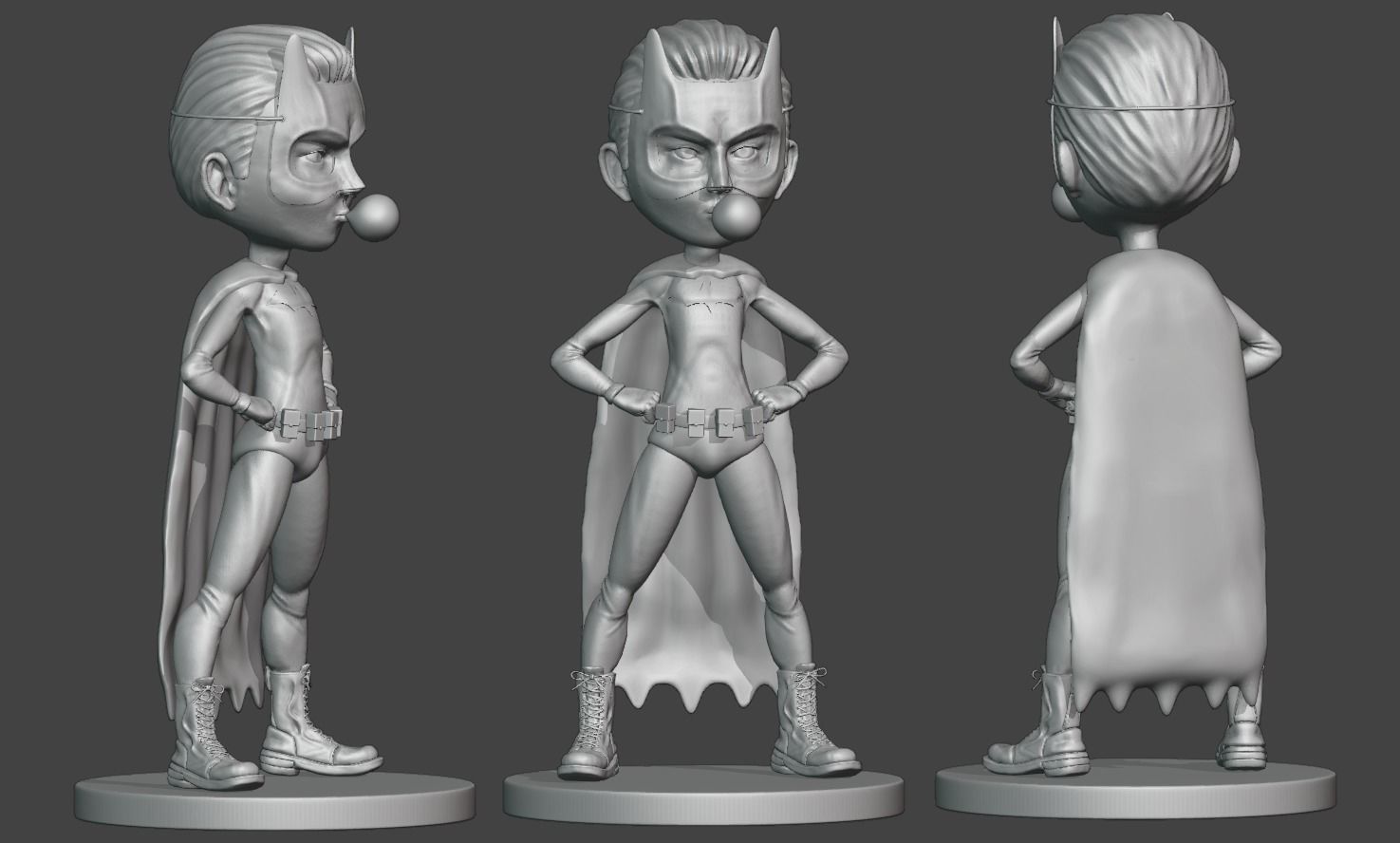 Batman Boy 3D print model_21