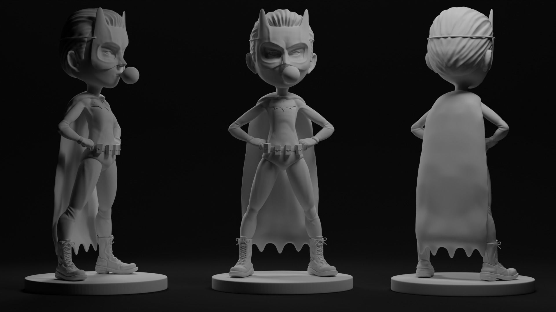 Batman Boy 3D print model_8