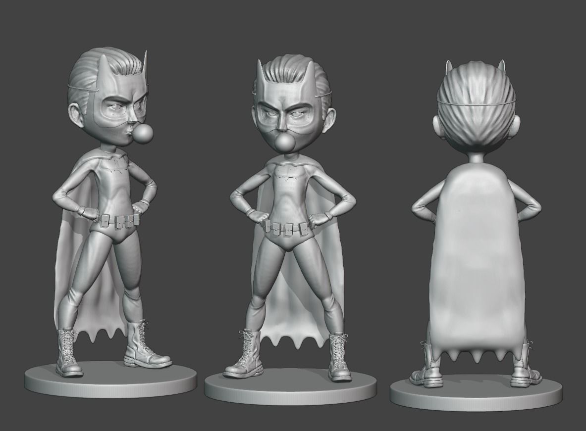 Batman Boy 3D print model_19