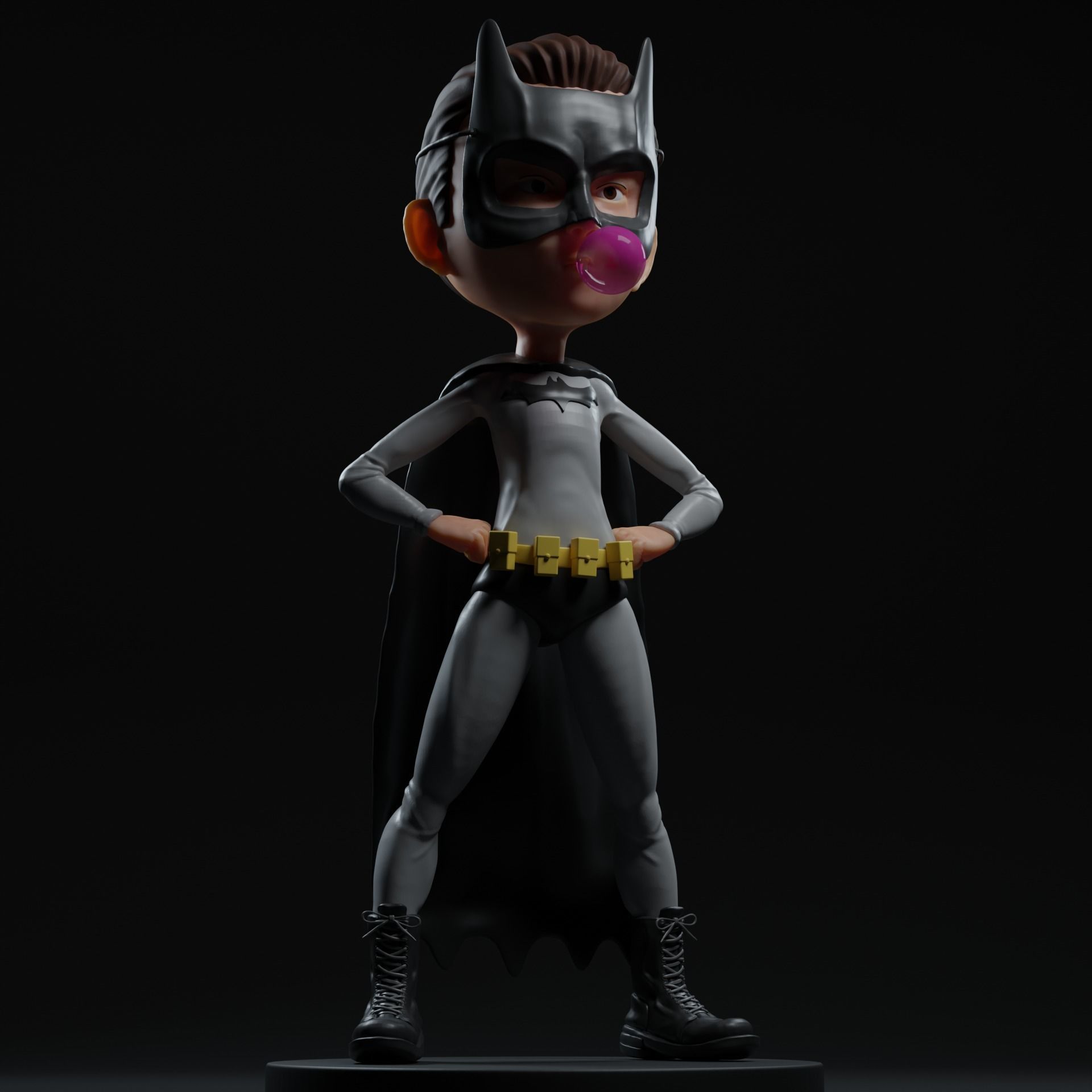 Batman Boy 3D print model_5