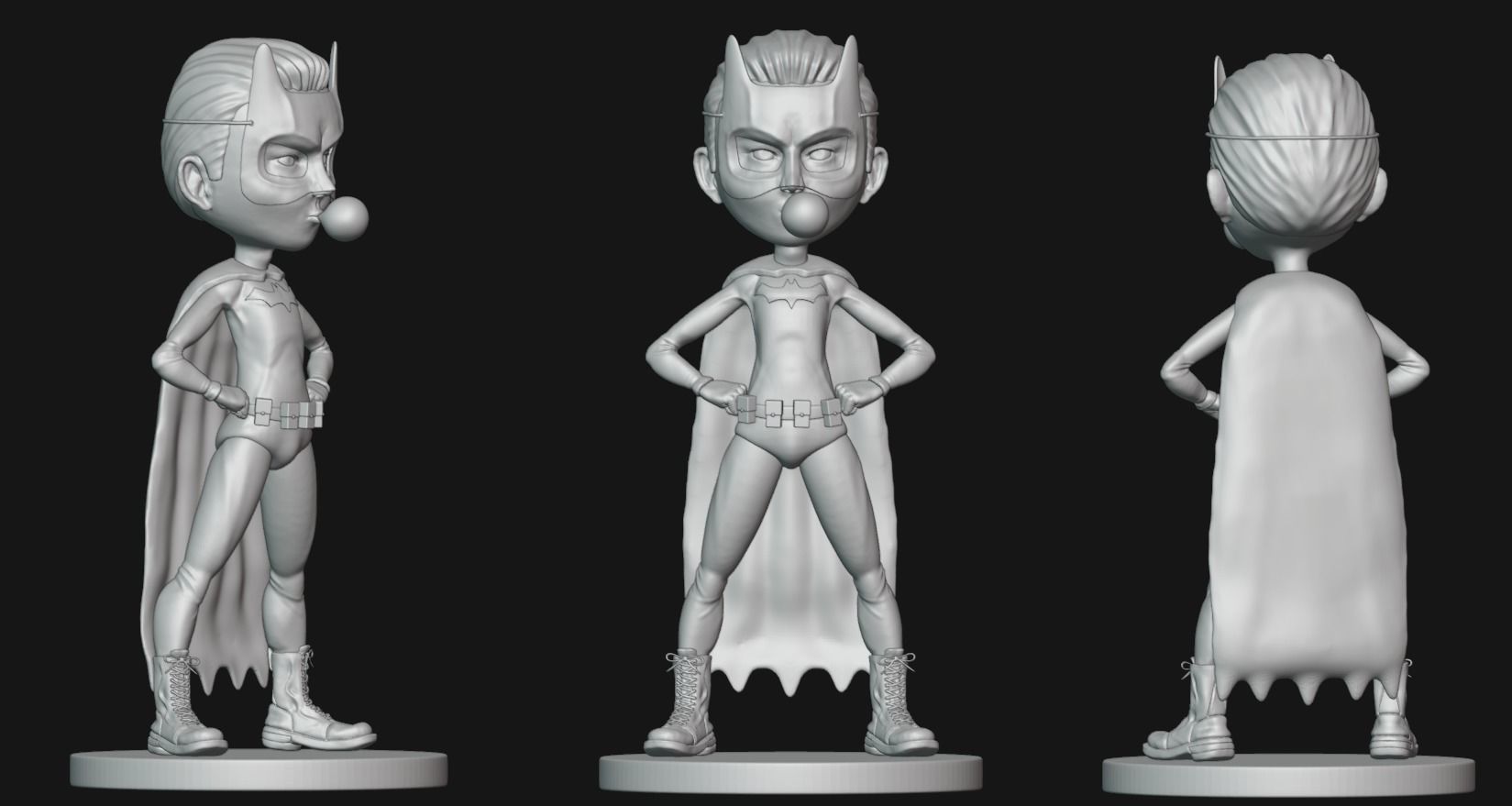 Batman Boy 3D print model_13