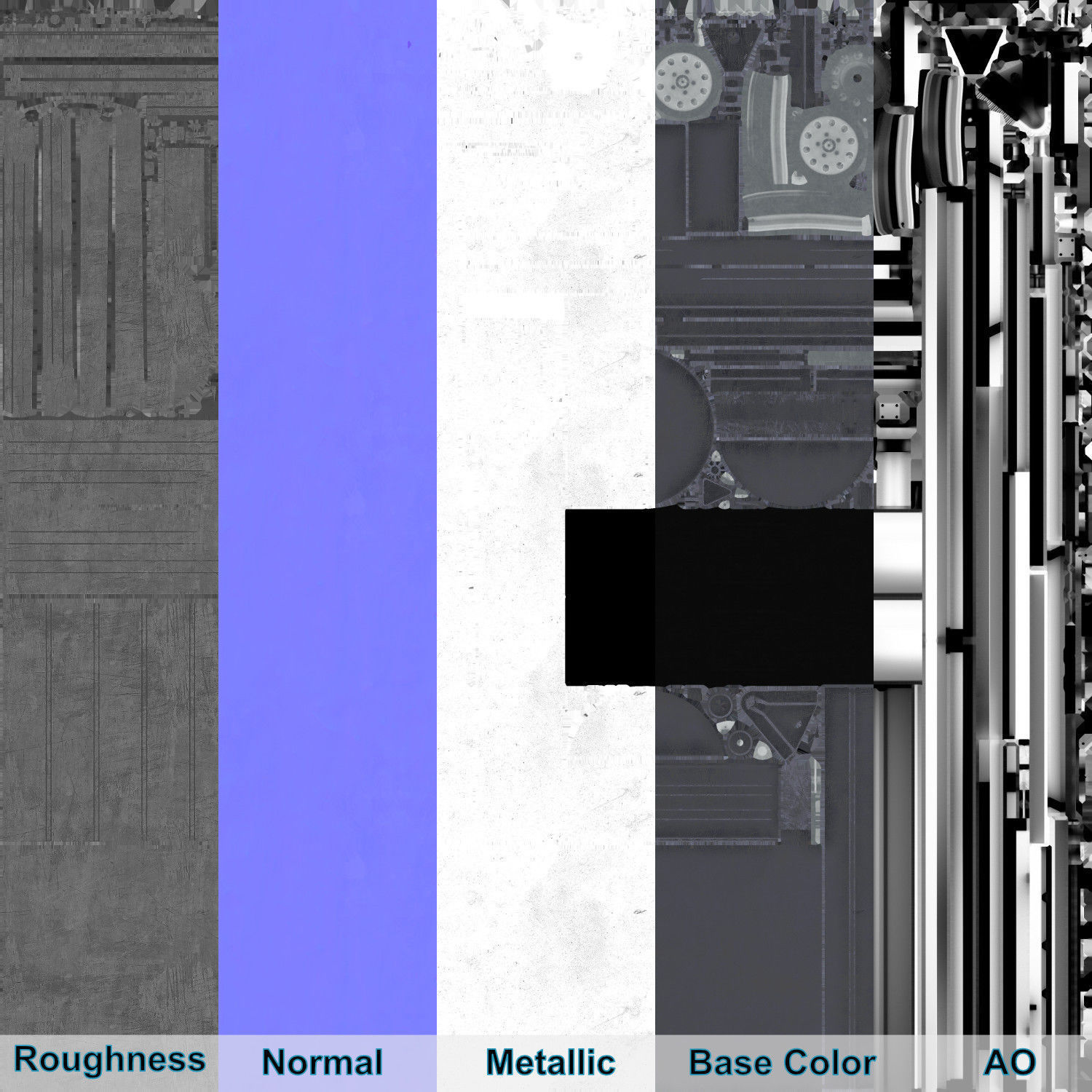 Utility Trailer 3D Model PBR Low-poly 3D model_19