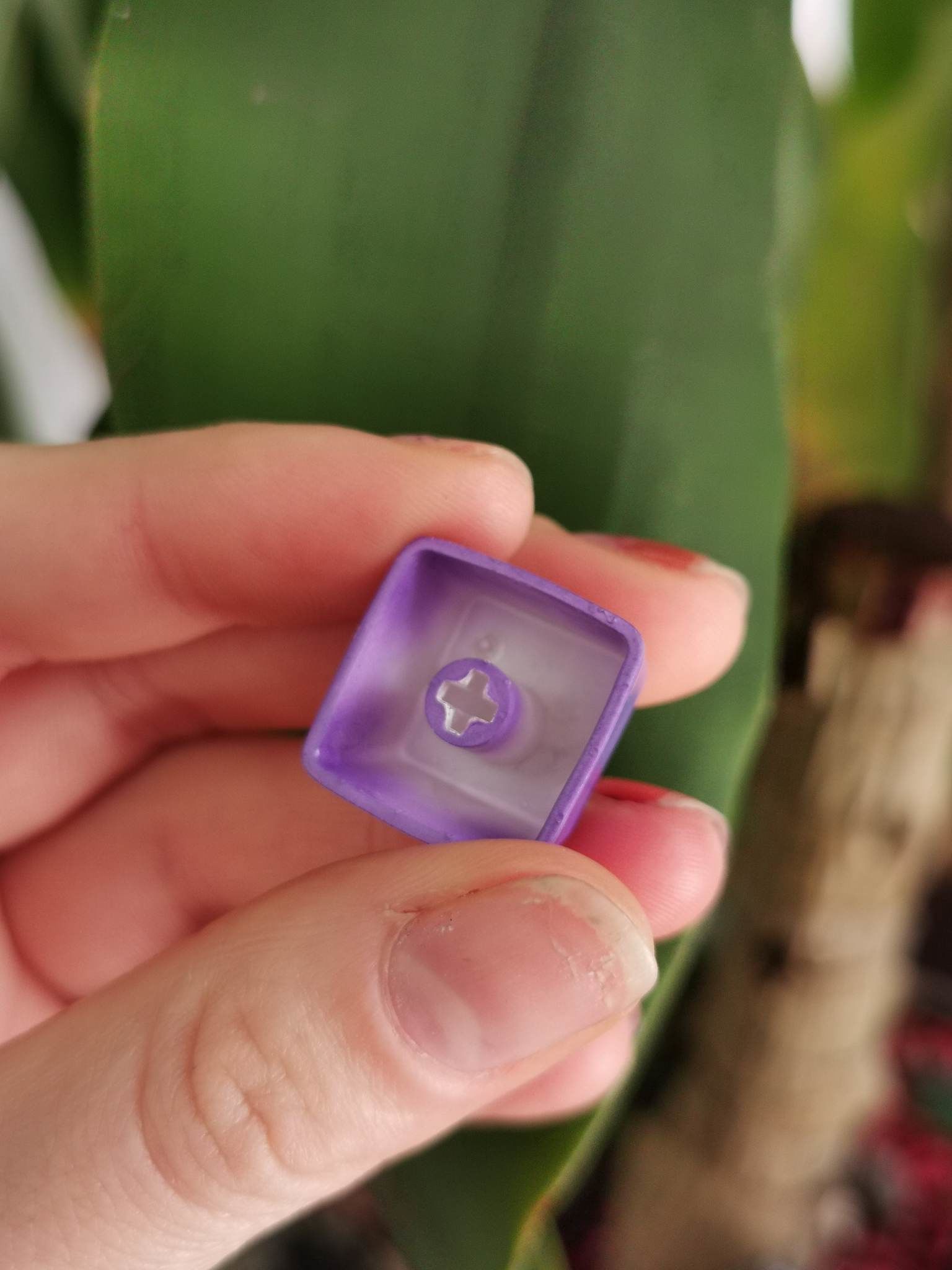keycap gengar block 3D print model_1