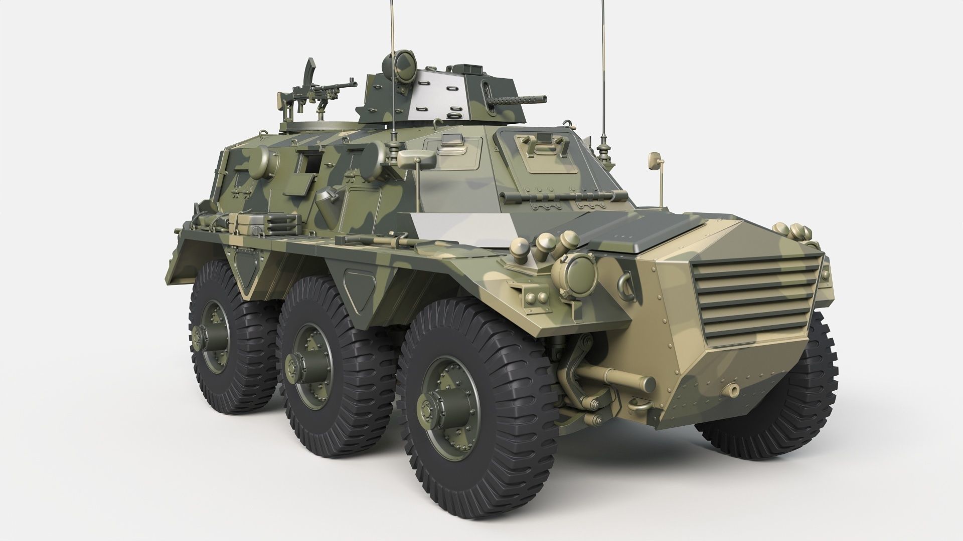 Alvis F603 Saracen 3D print model_4
