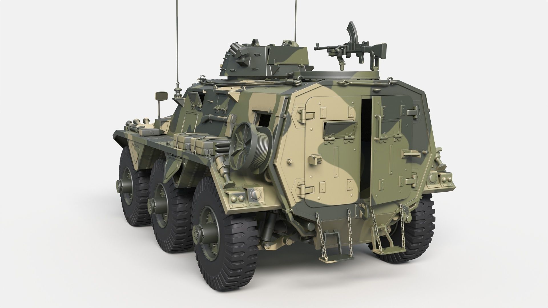 Alvis F603 Saracen 3D print model_3