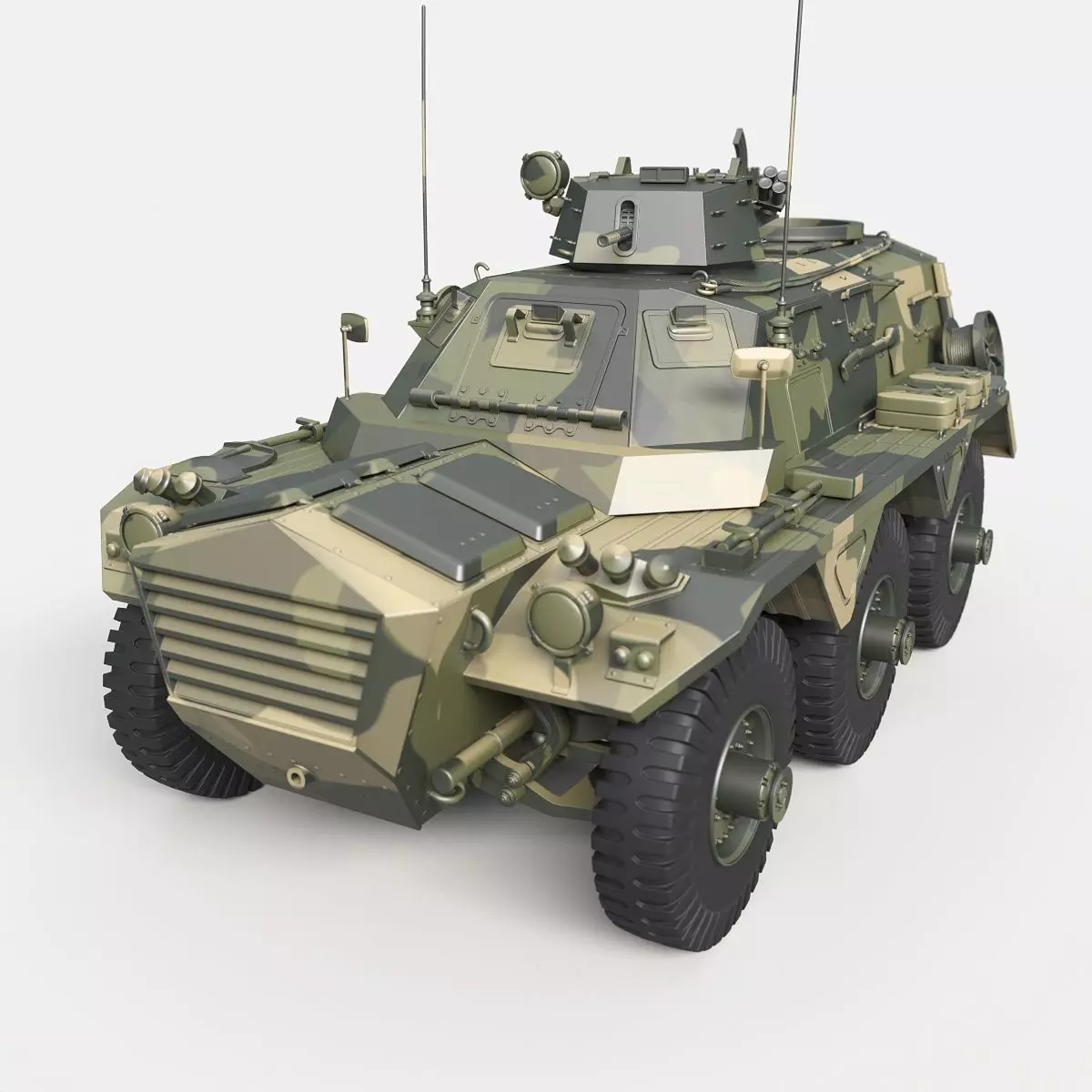Alvis F603 Saracen 3D print model_0