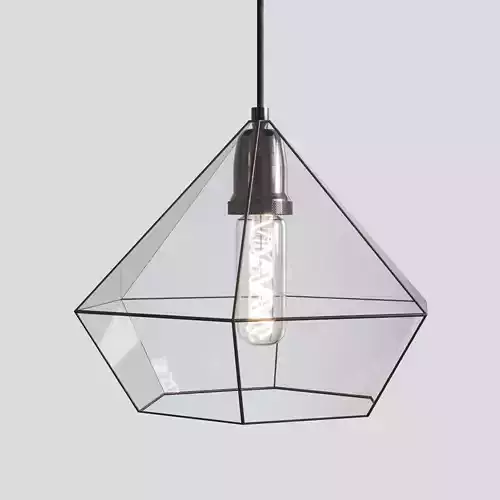 Pendant geometric glass light  Wend