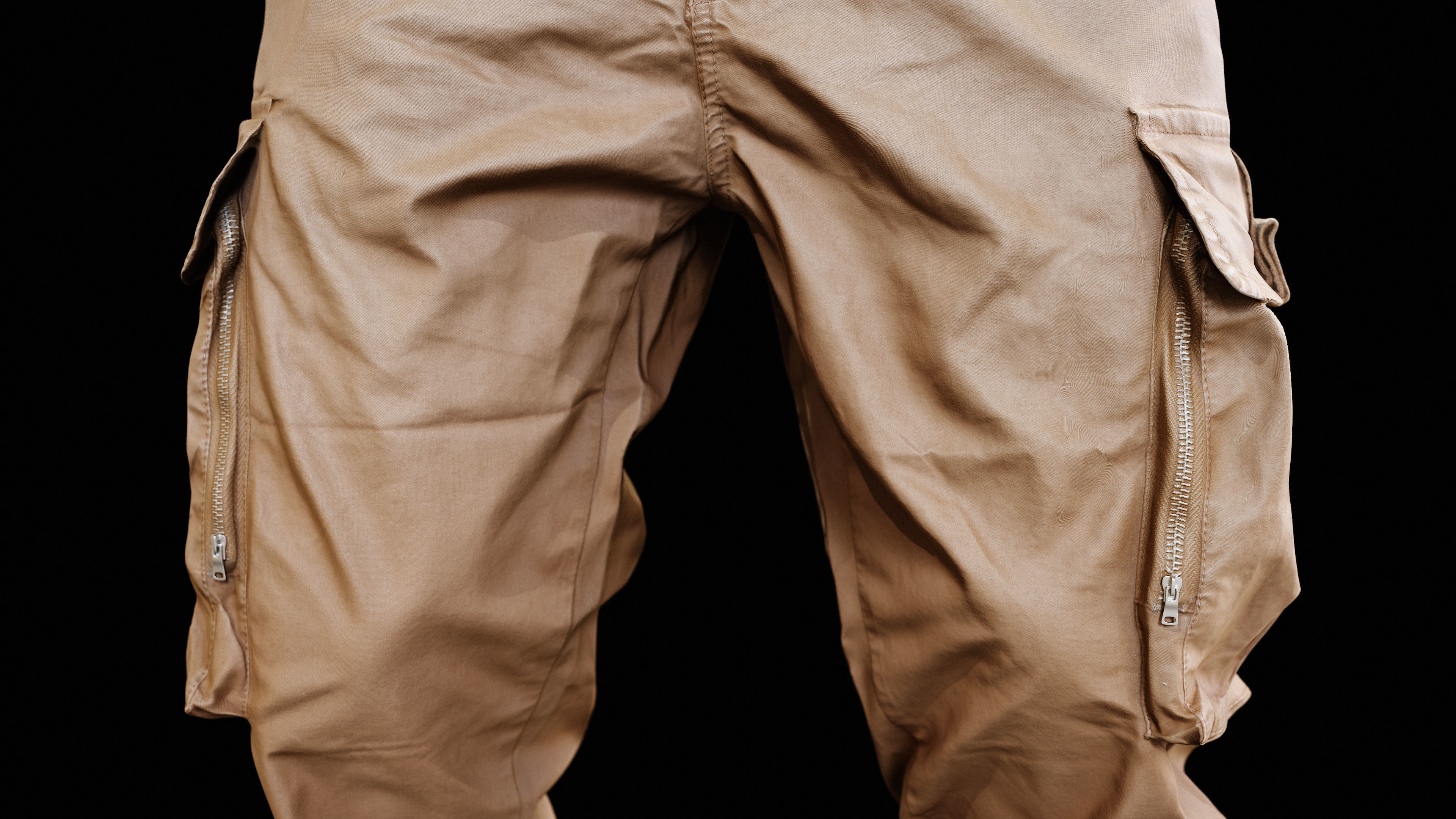 Cargo Pants 004 Low-poly 3D model_9