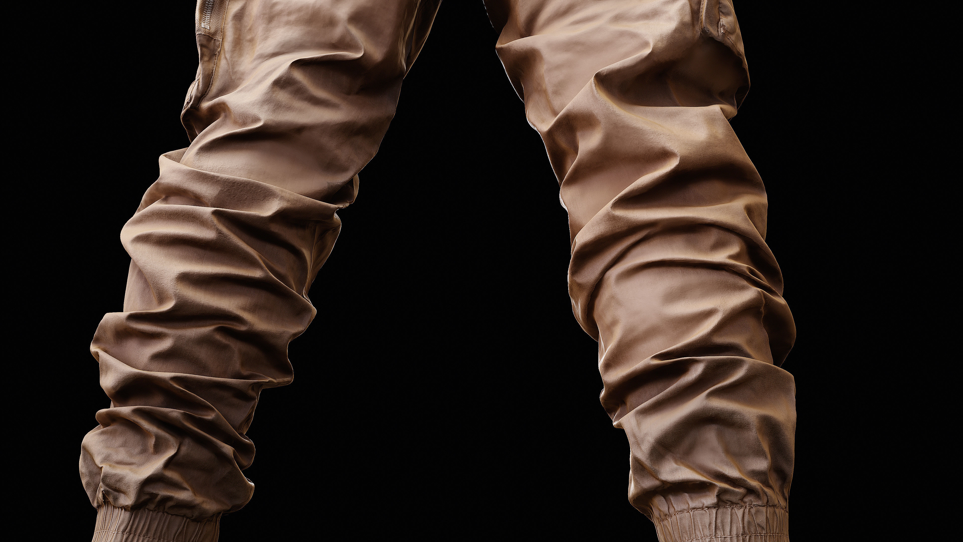Cargo Pants 004 Low-poly 3D model_14