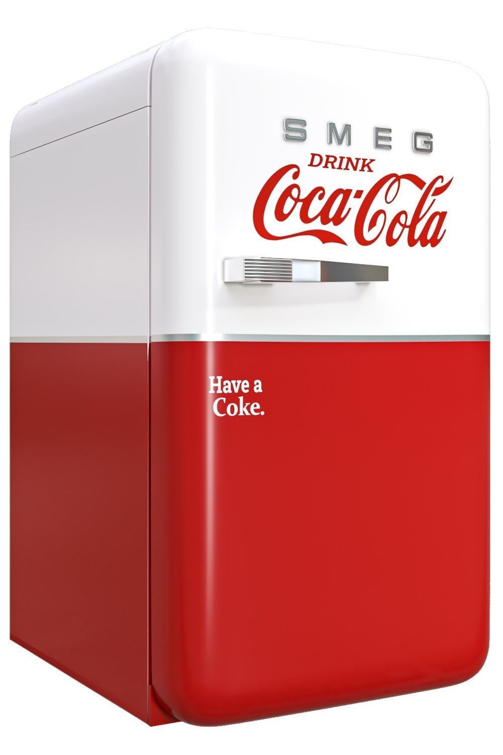 smeg refrigerator set Low-poly 3D model_13