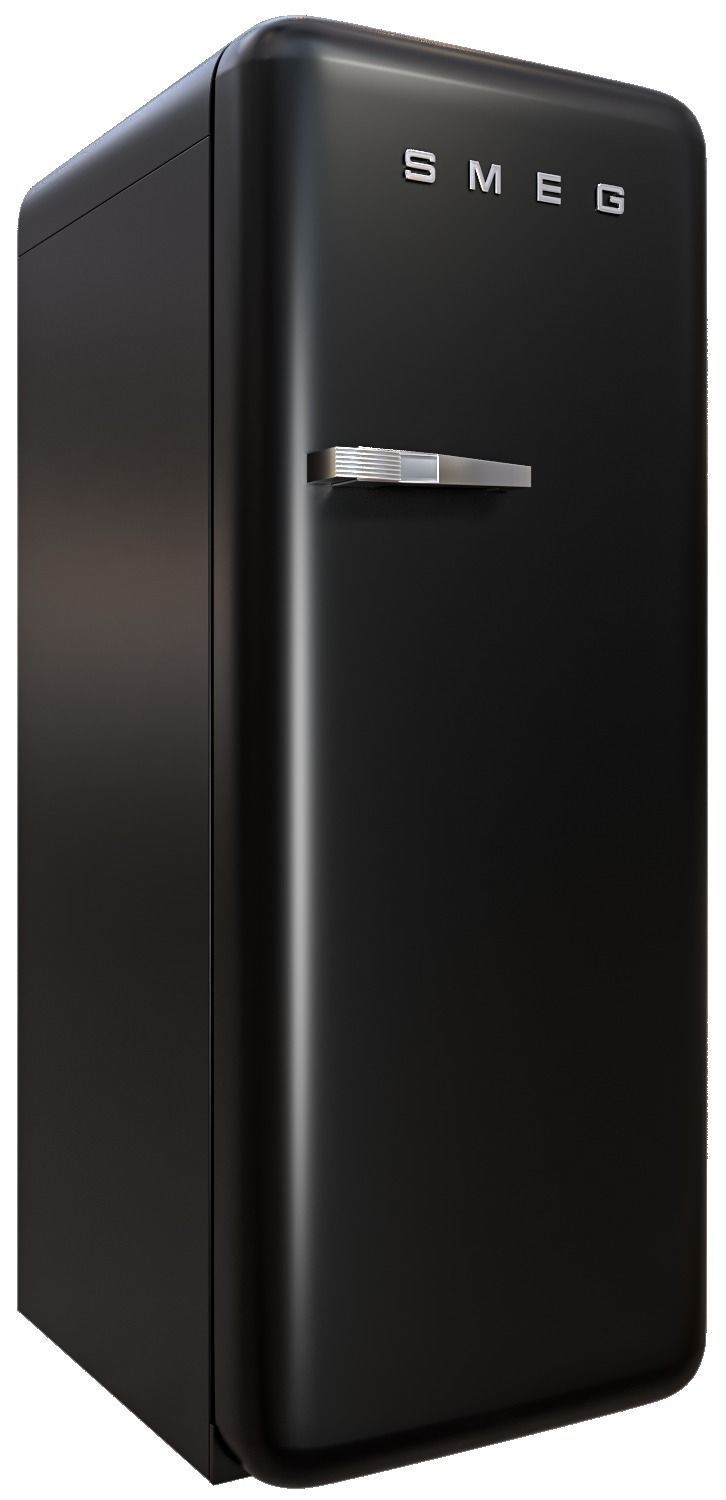 smeg refrigerator set Low-poly 3D model_12