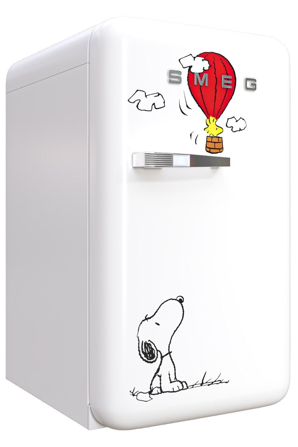 smeg refrigerator set Low-poly 3D model_15