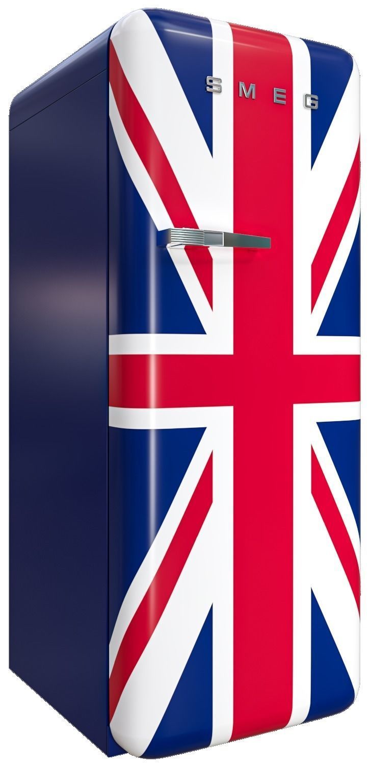 smeg refrigerator set Low-poly 3D model_10