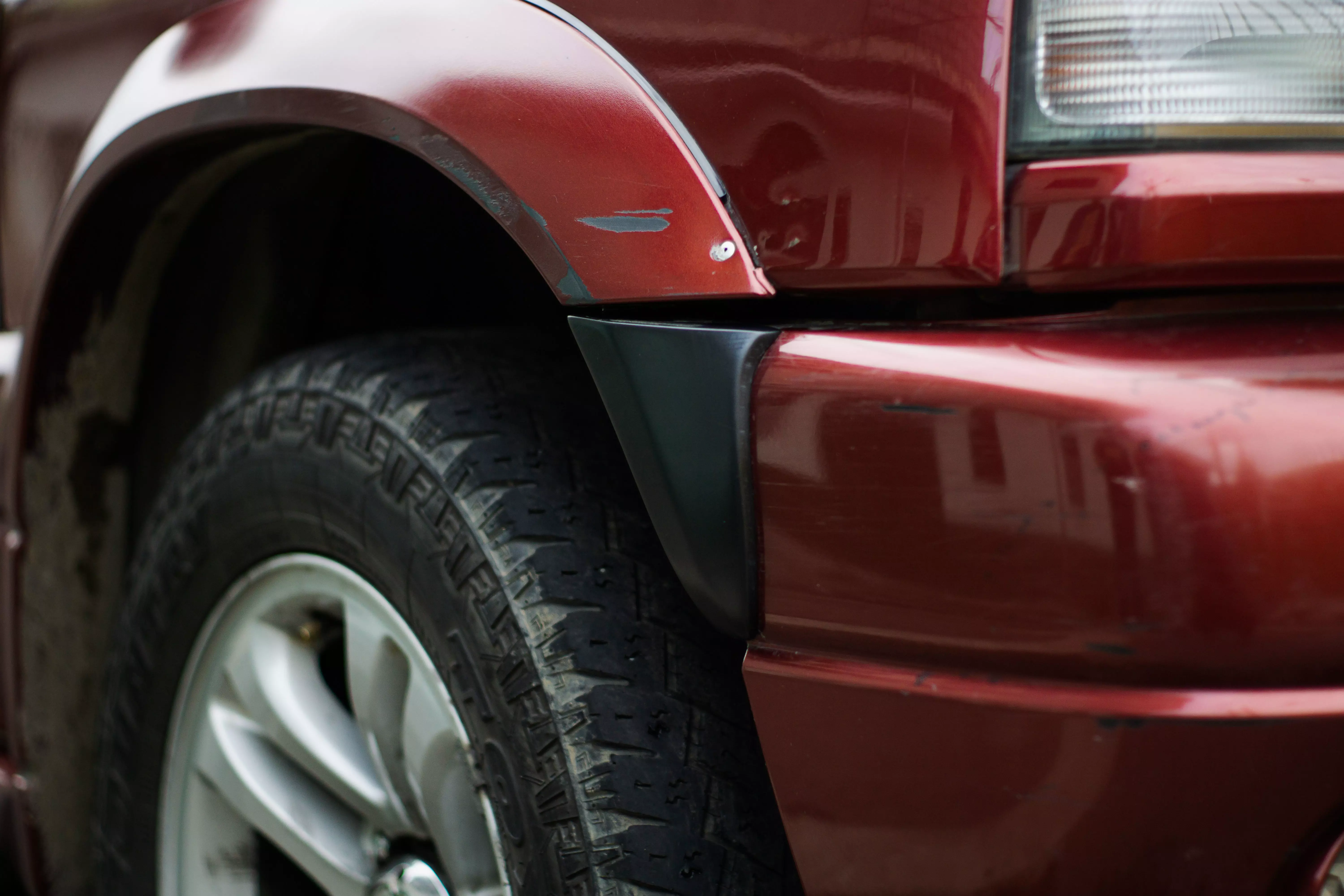 Front mudguard part for suzuki grand vitara 3D print model