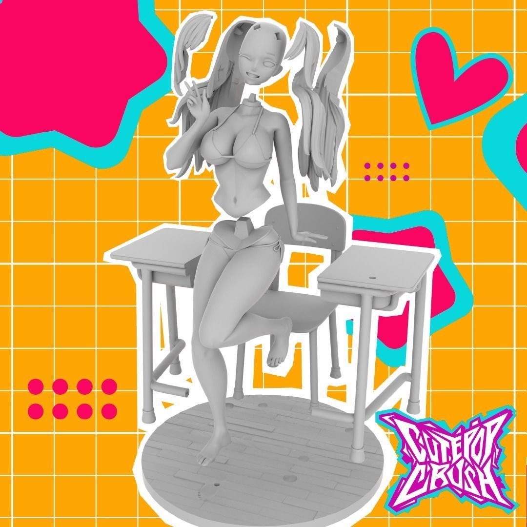 Marin Kitagawa 3D print model_2