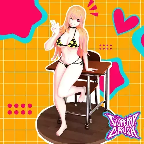 Marin Kitagawa 3D print model