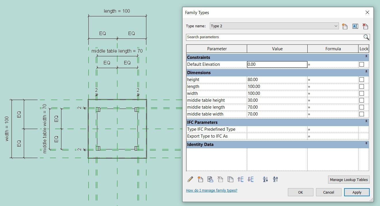Counter Height Pedestal Dining Table 3D model_8