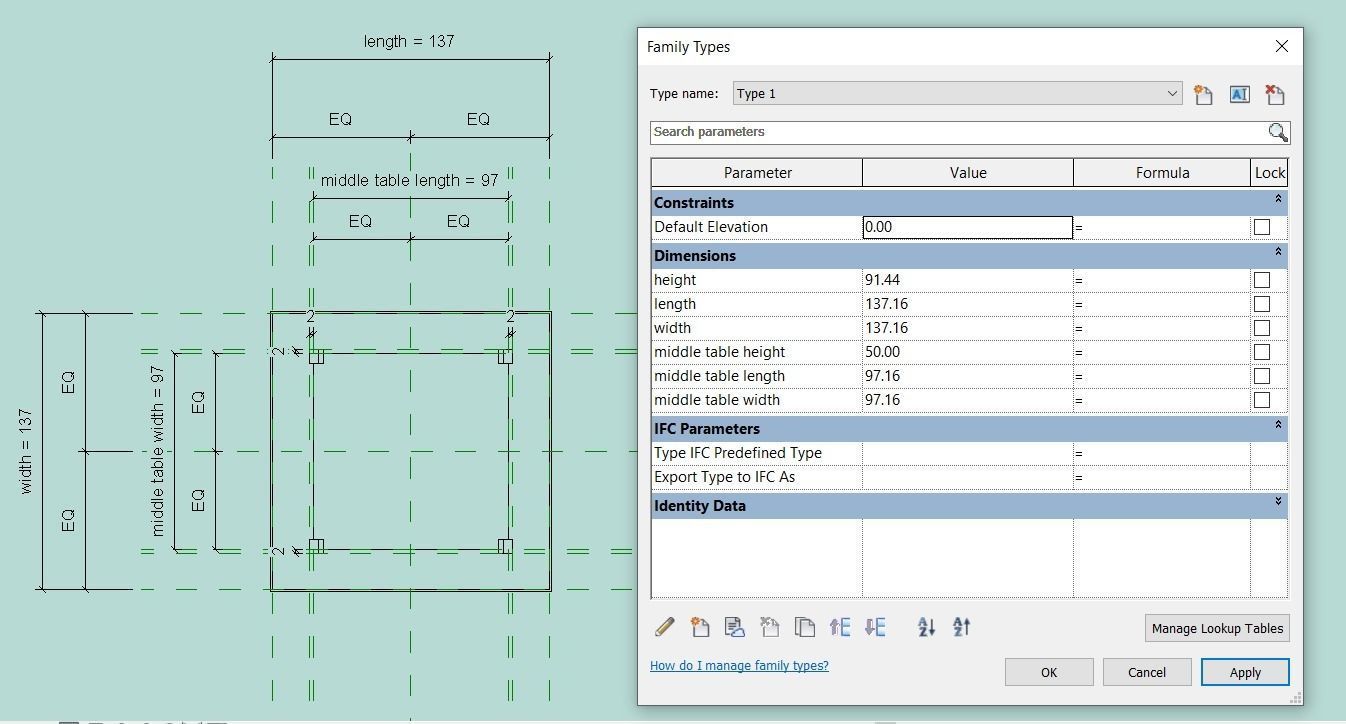 Counter Height Pedestal Dining Table 3D model_7