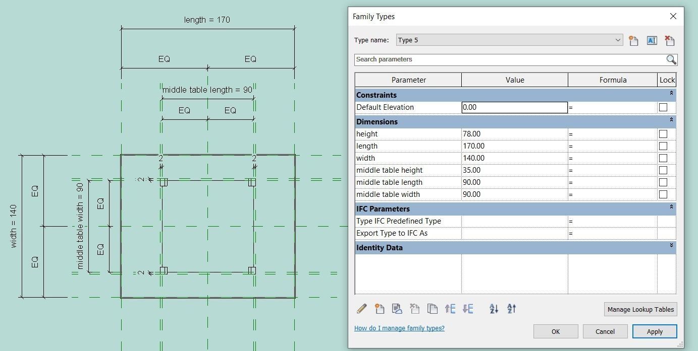 Counter Height Pedestal Dining Table 3D model_11