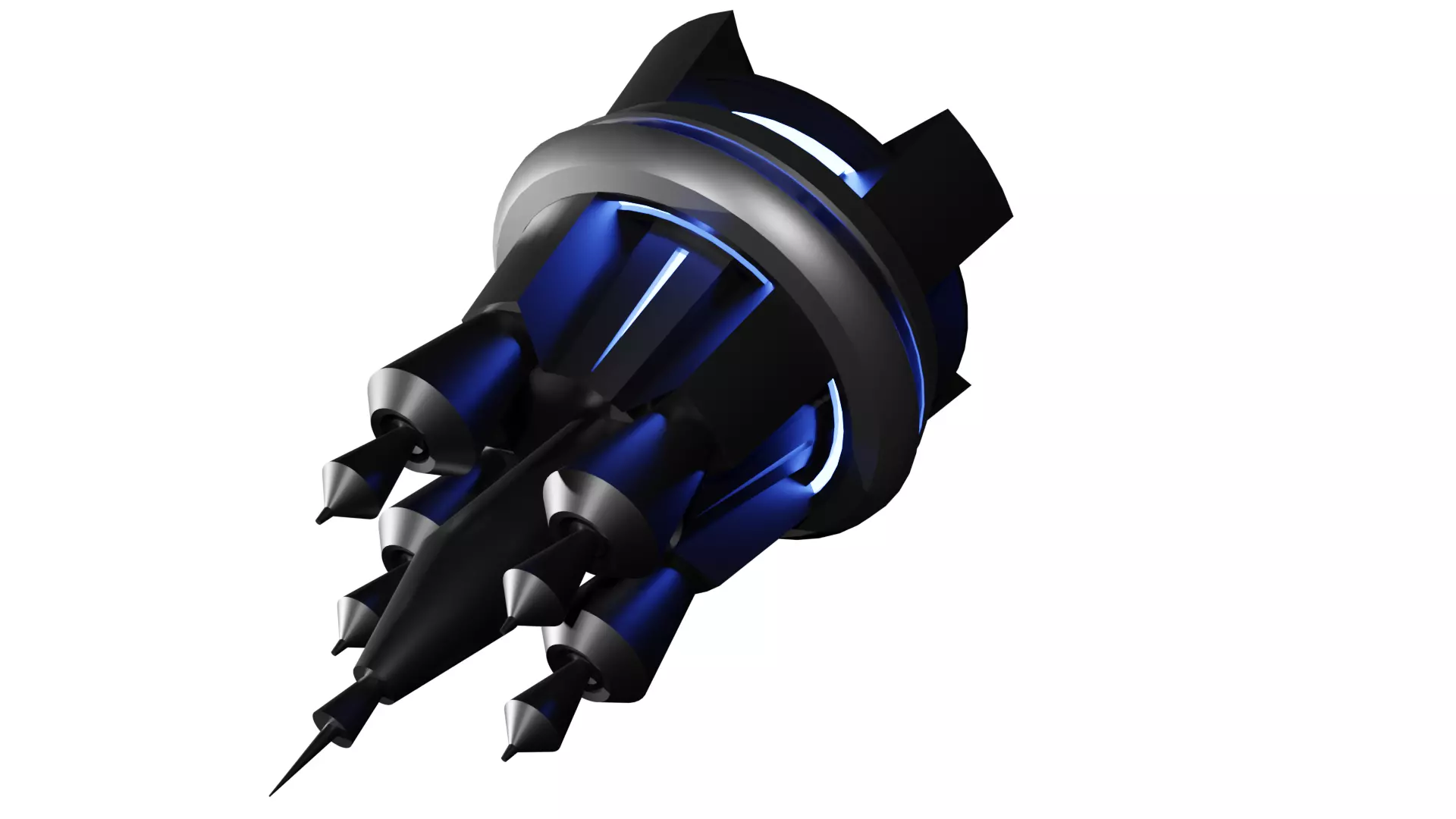 Sci-fi Space Ship 3D model