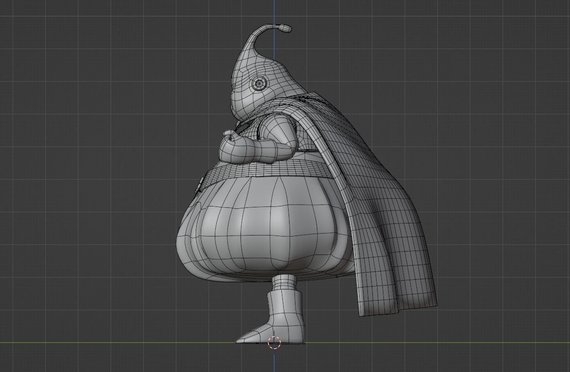 Majin Buu - Dragonball 3D model_10