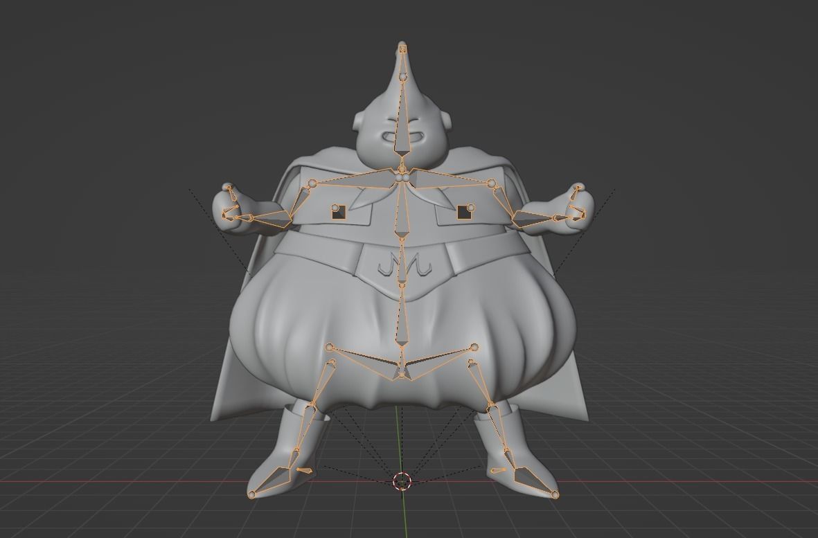 Majin Buu - Dragonball 3D model_13