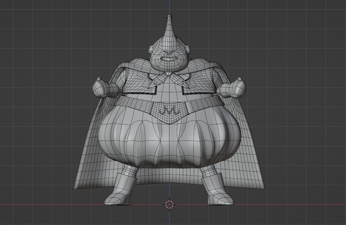 Majin Buu - Dragonball 3D model_9