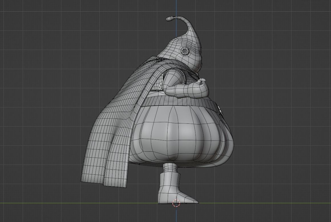 Majin Buu - Dragonball 3D model_12