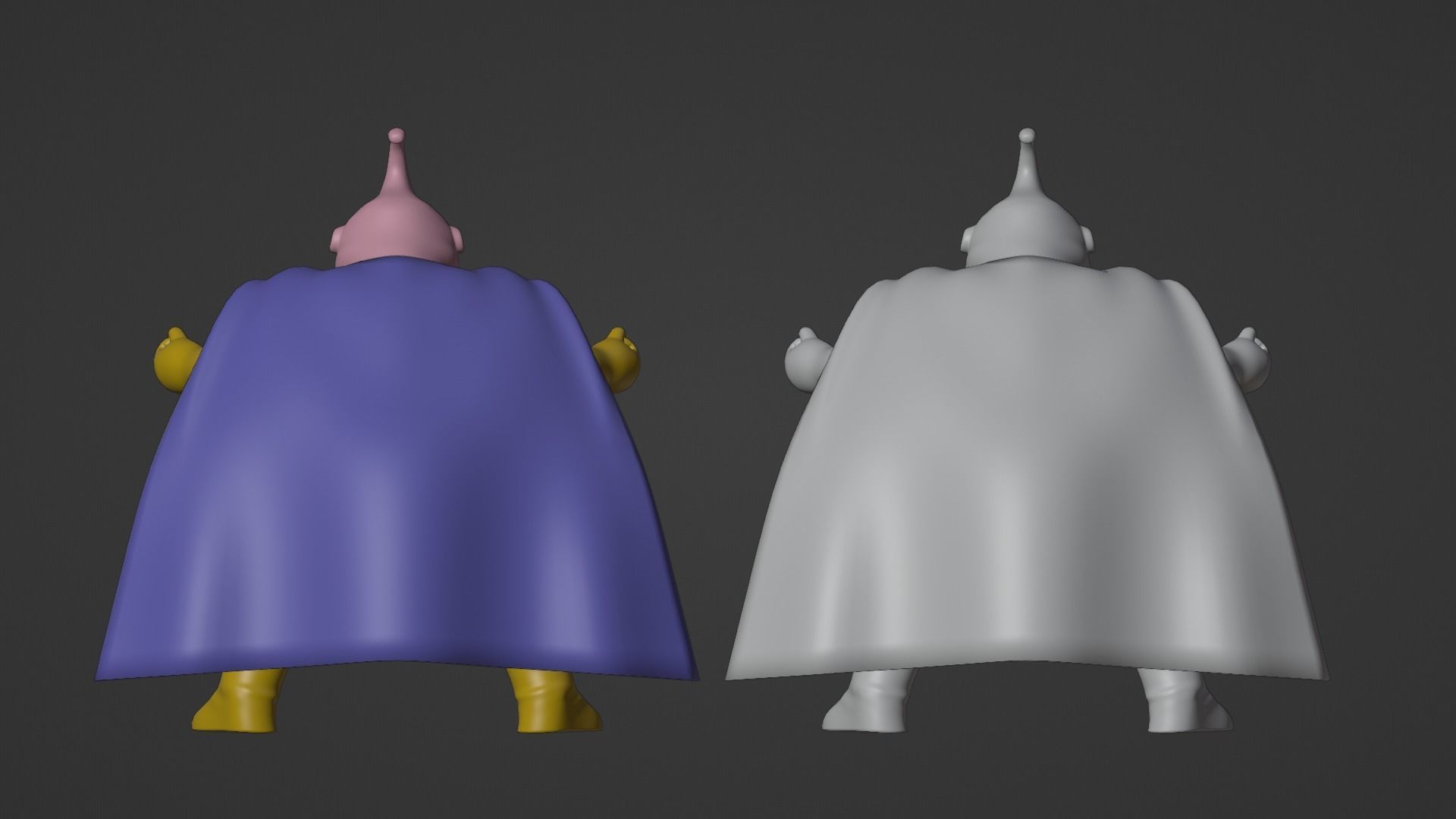 Majin Buu - Dragonball 3D model_19