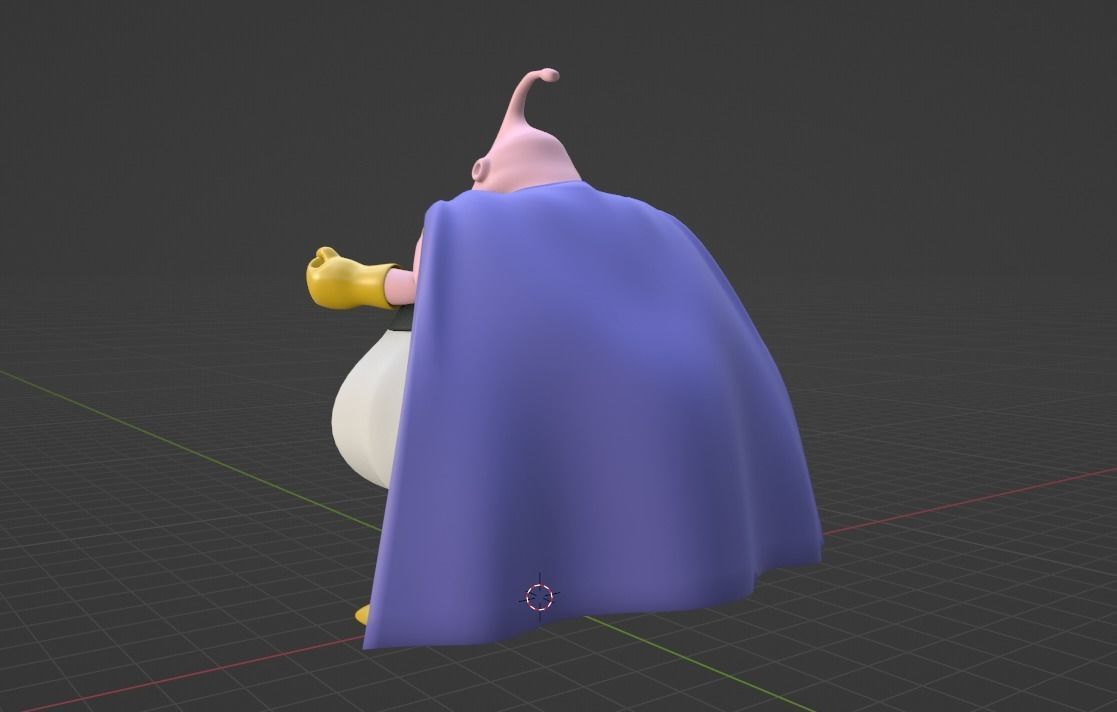 Majin Buu - Dragonball 3D model_6