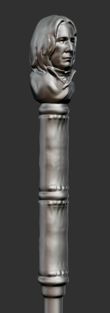 Severus Snape wand 3D model 3D printable | CGTrader