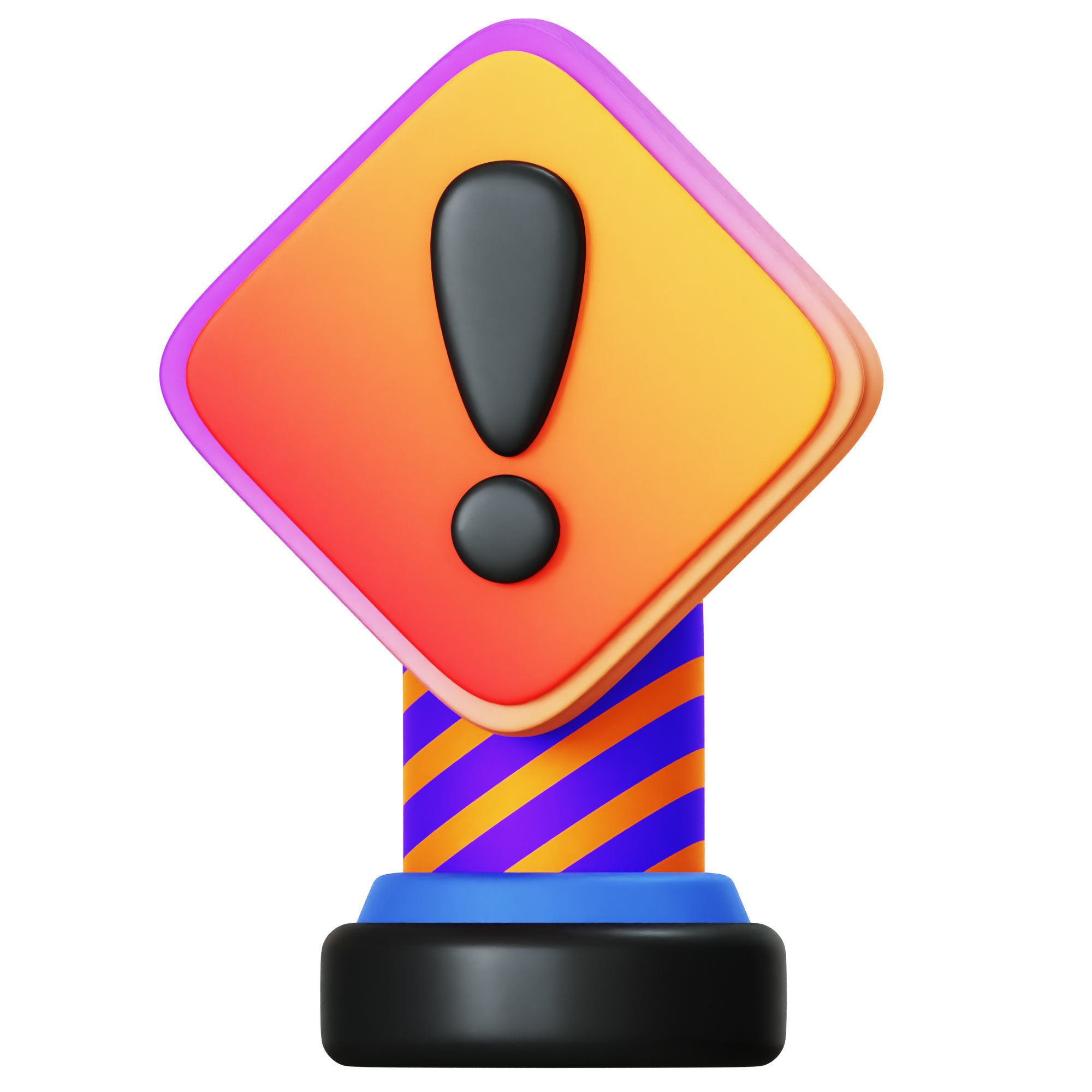 Cyber Security Icon Pack 3D Model Low-poly 3D model_10