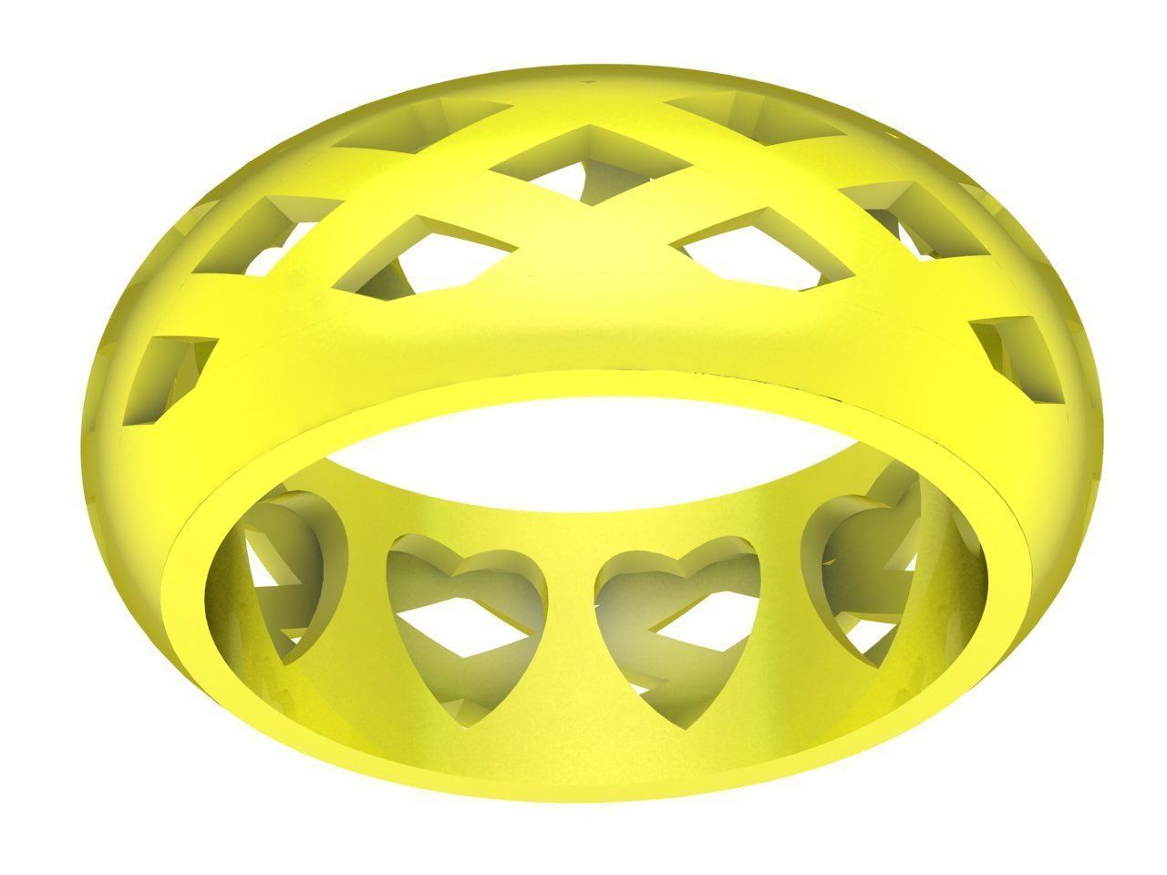 vietnamese 24k women ring 4540 3D print model_1