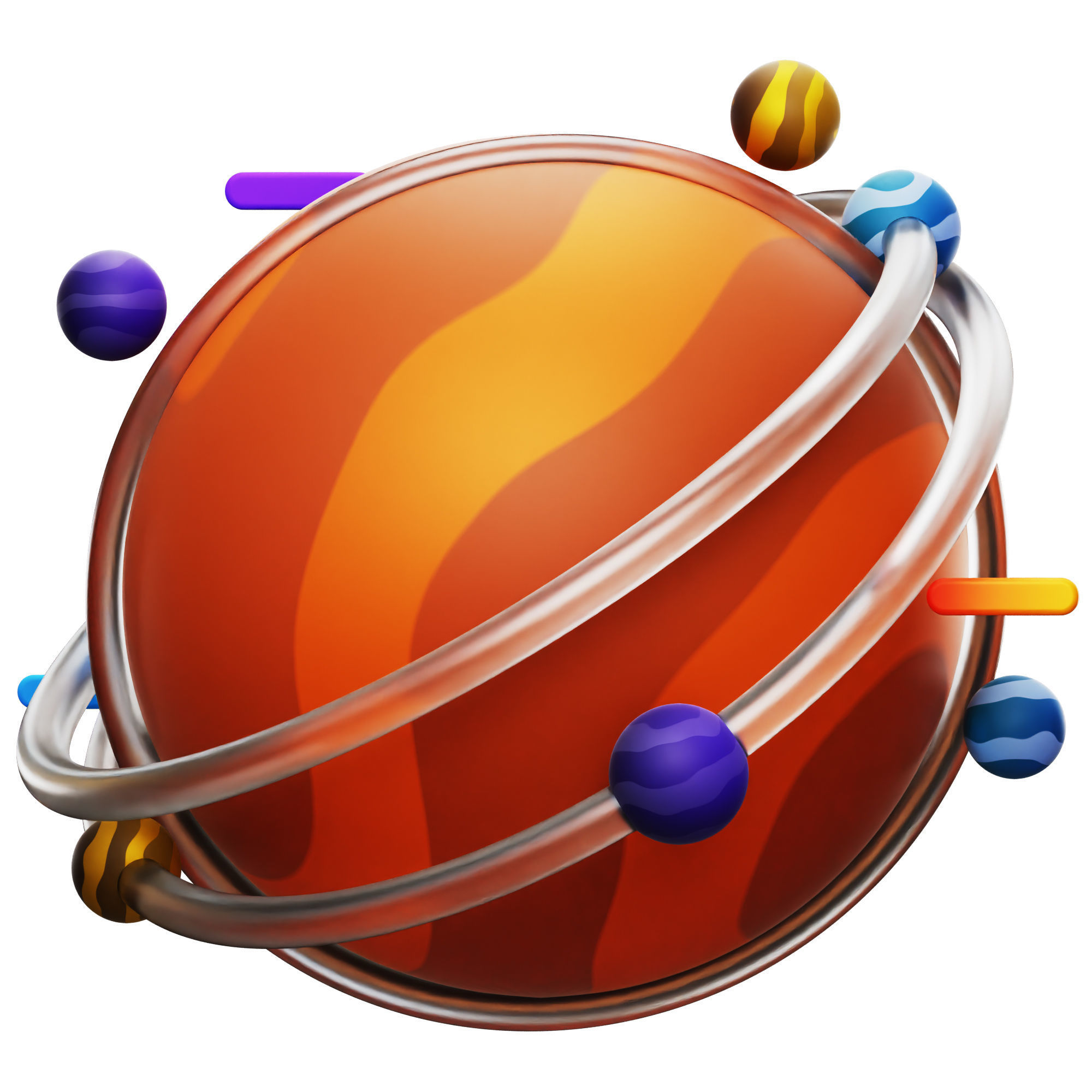 Metaverse Icon Pack 3D Model Low-poly 3D model_12