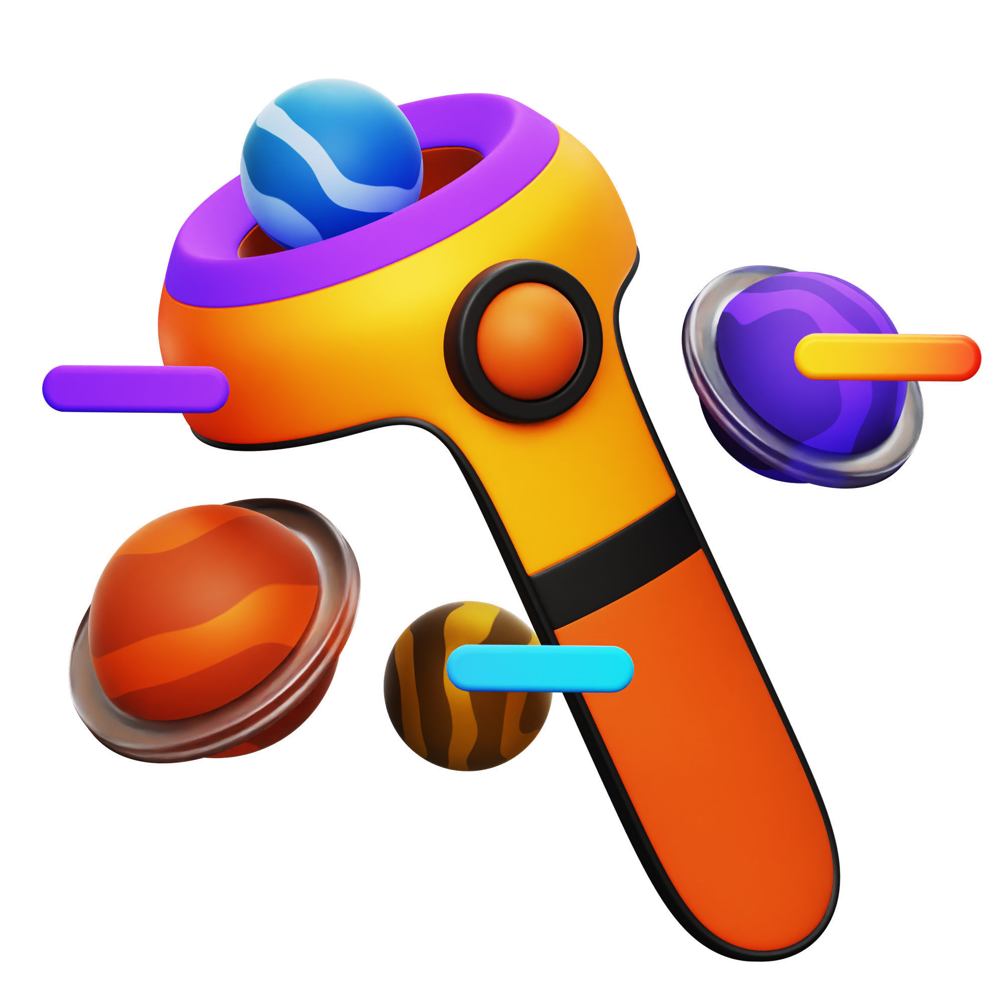 Metaverse Icon Pack 3D Model Low-poly 3D model_6