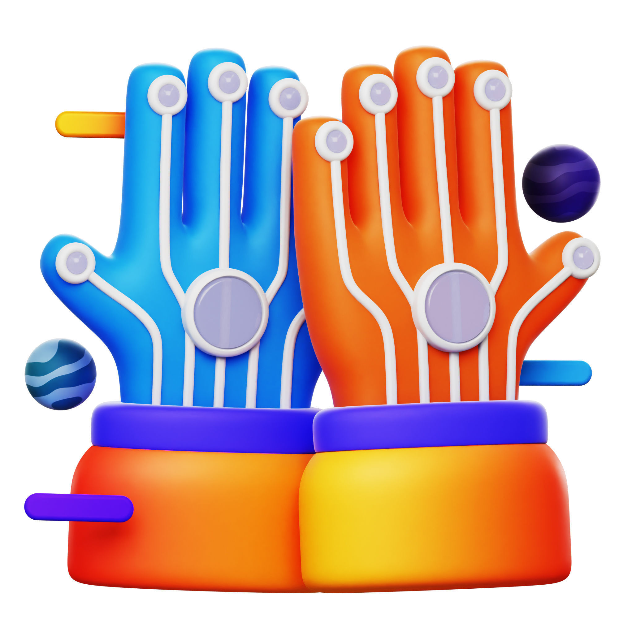 Metaverse Icon Pack 3D Model Low-poly 3D model_15