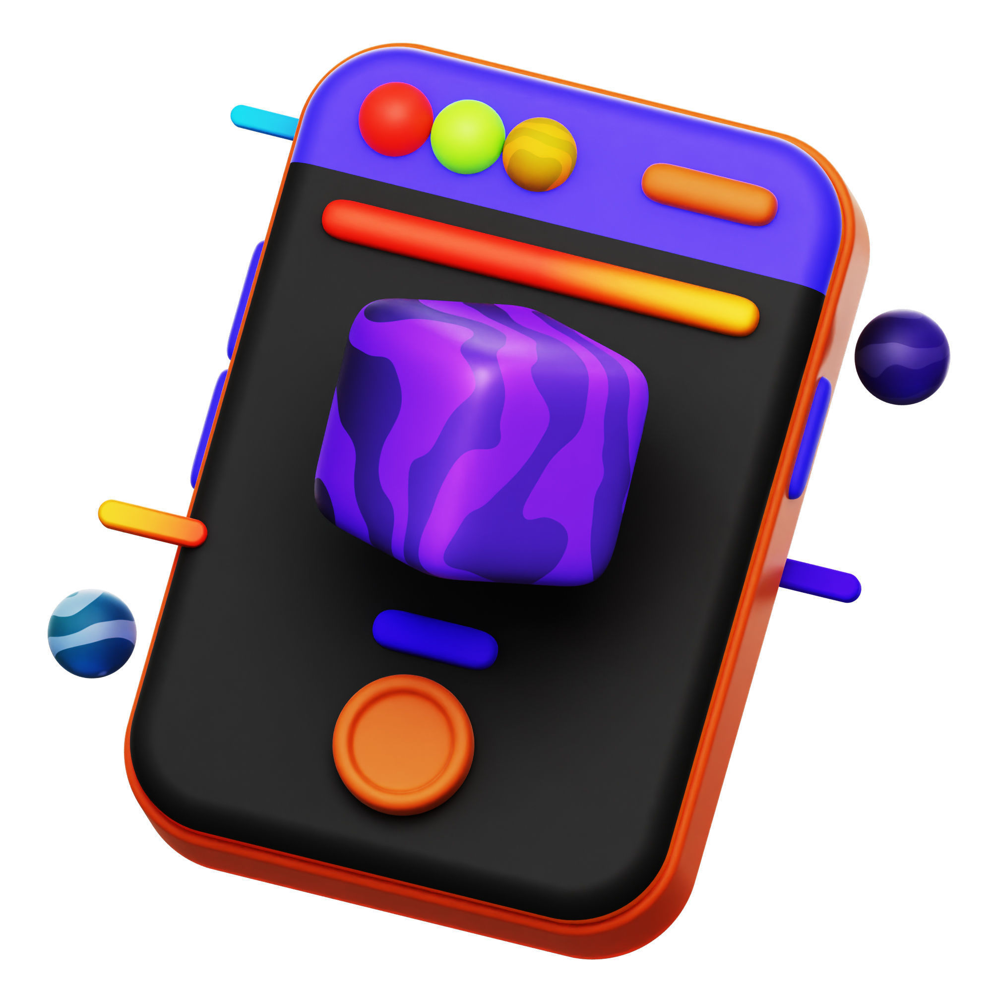 Metaverse Icon Pack 3D Model Low-poly 3D model_14