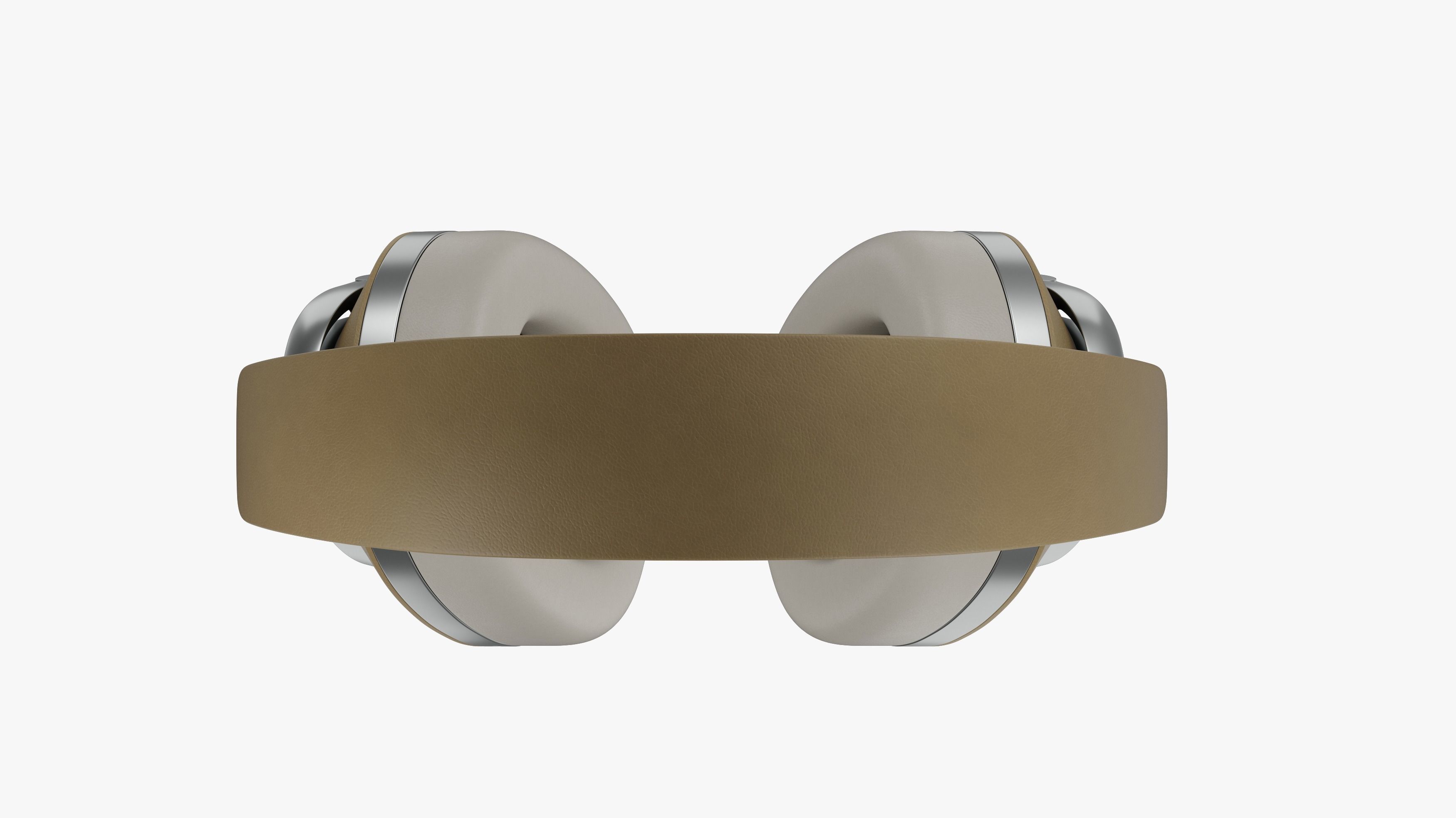 Headphone Bower and Wilkins Px8 Tan Leather 3D model_8