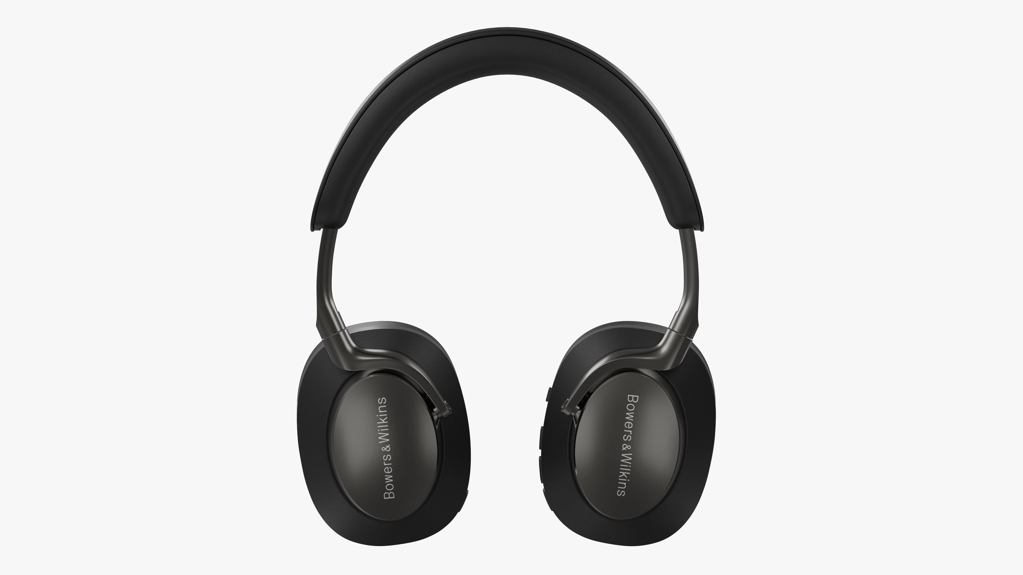 Headphone Bower and Wilkins Px8 Black Leather 3D model_15